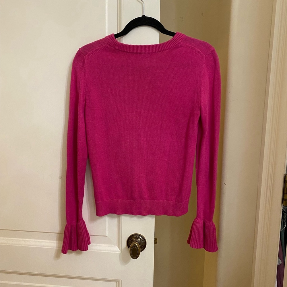 J.Crew Ruffle Cuff Sweater - Picture 3 of 3